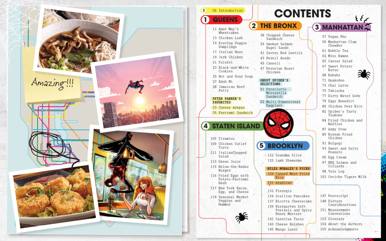Marvel: Spider-Man: The Official Cookbook: Your Friendly Neighborhood Guide to Cuisine from NYC, the Spider-Verse & Beyond recipe