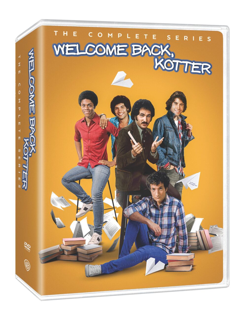 Welcome Back, Kotter: The Complete Series DVD cover (Warner Bros. Discovery)