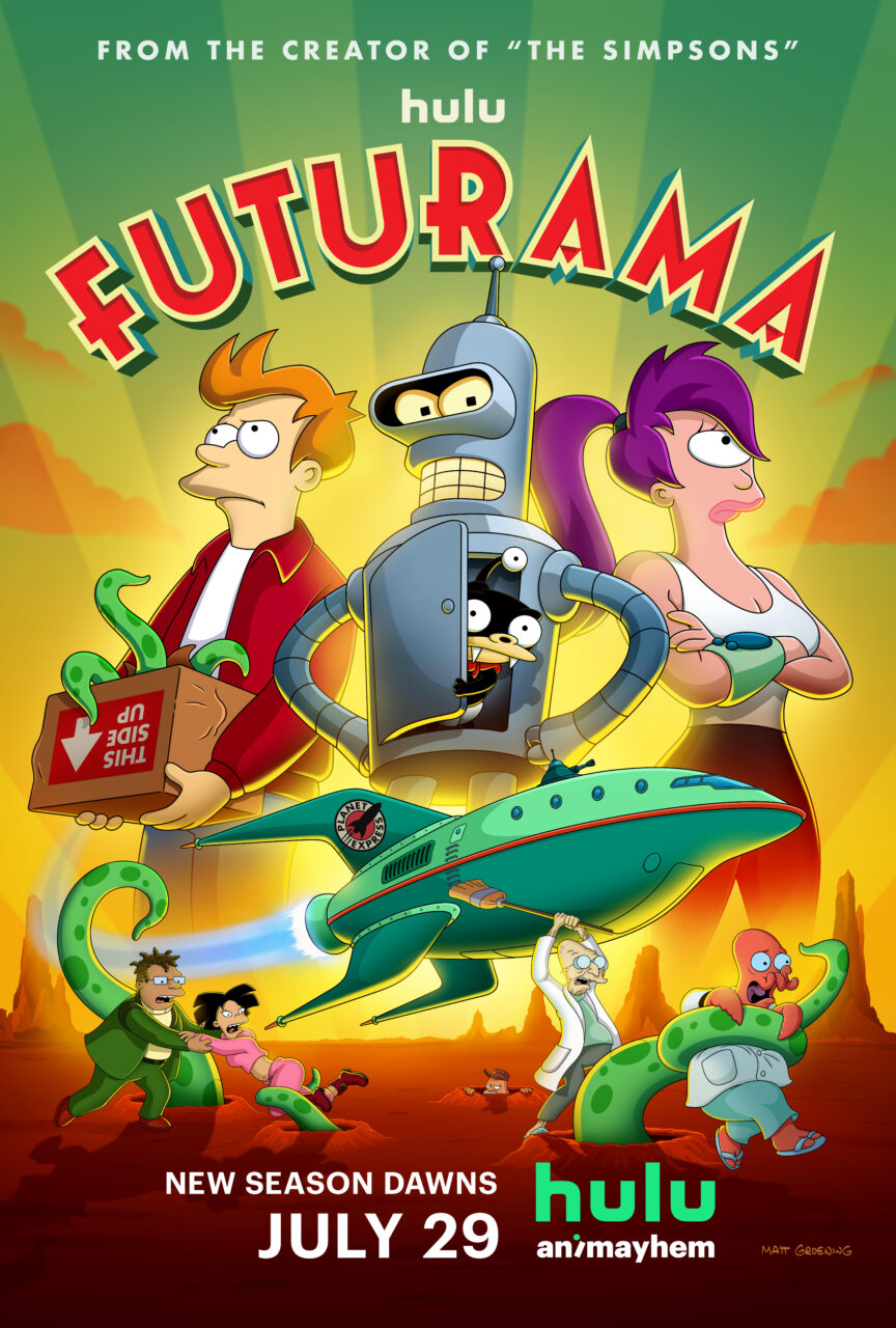 Futurama Season 12 key art (Hulu)