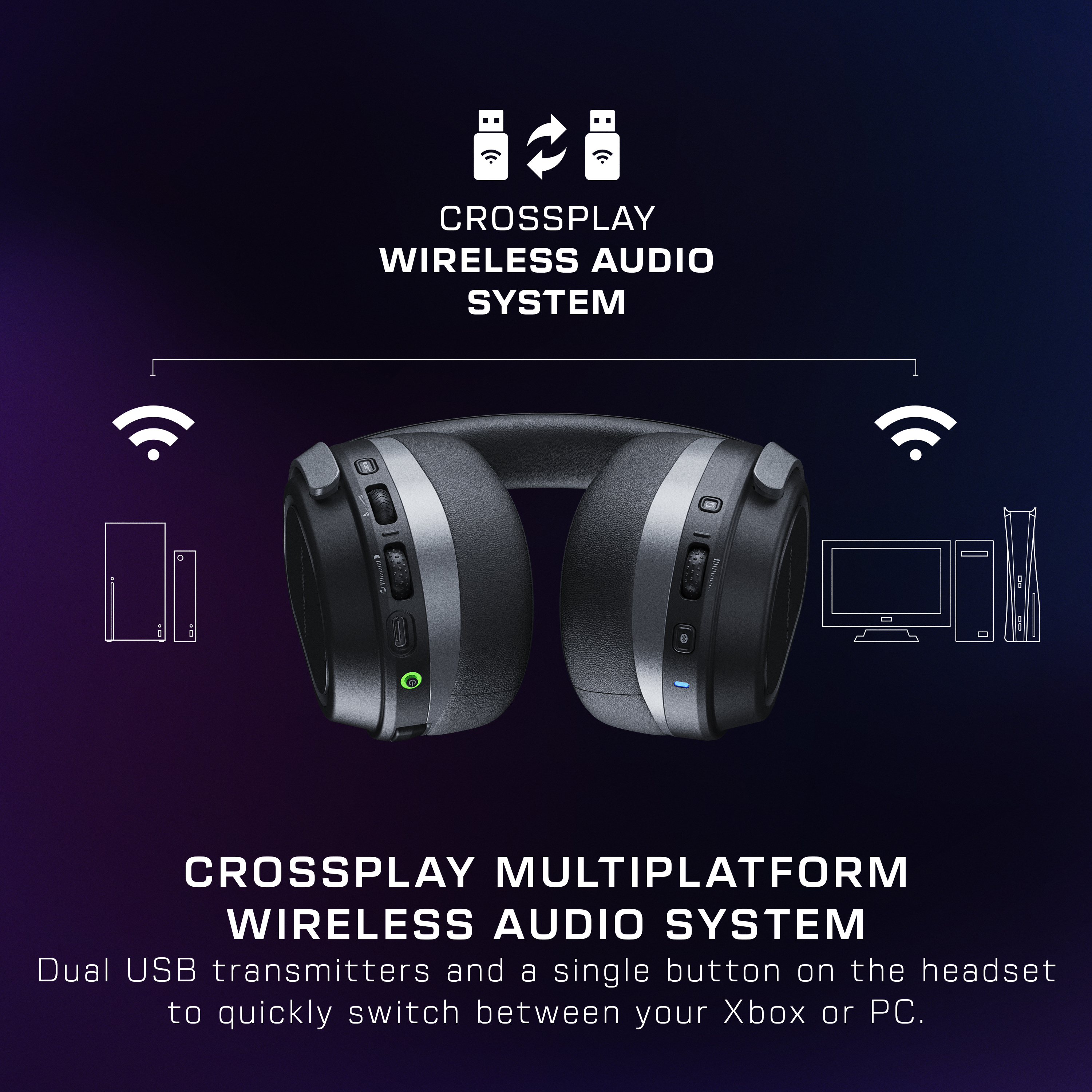 Redesigned Stealth 700 Multiplatform Gaming Headset product image (Turtle Beach)