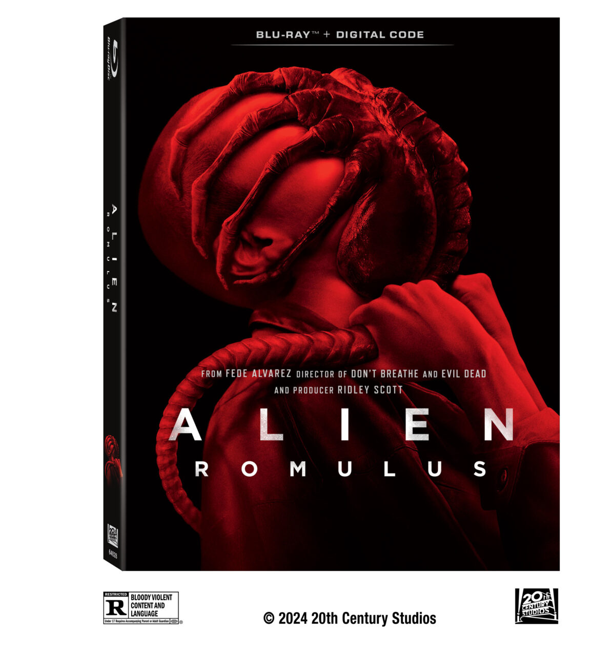 Alien: Romulus Blu-Ray Combo Pack cover (20th Century Studios/Disney)