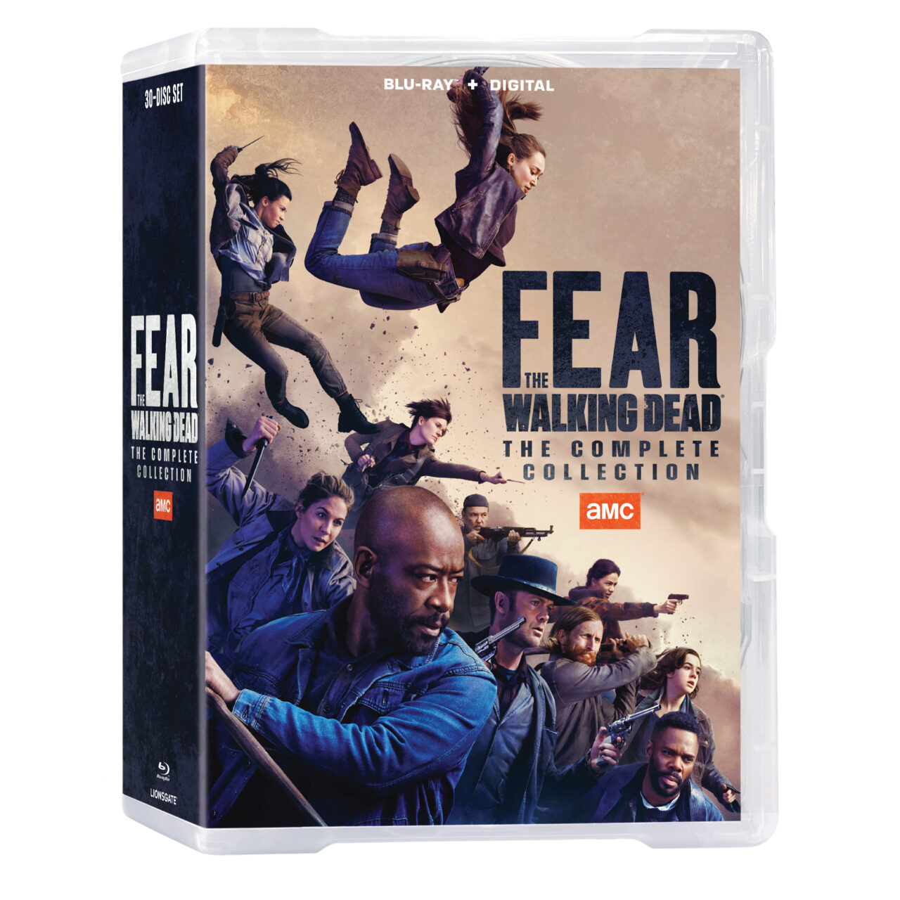 Fear The Walking Dead - The Complete Collection DVD cover (Lionsgate/AMC)