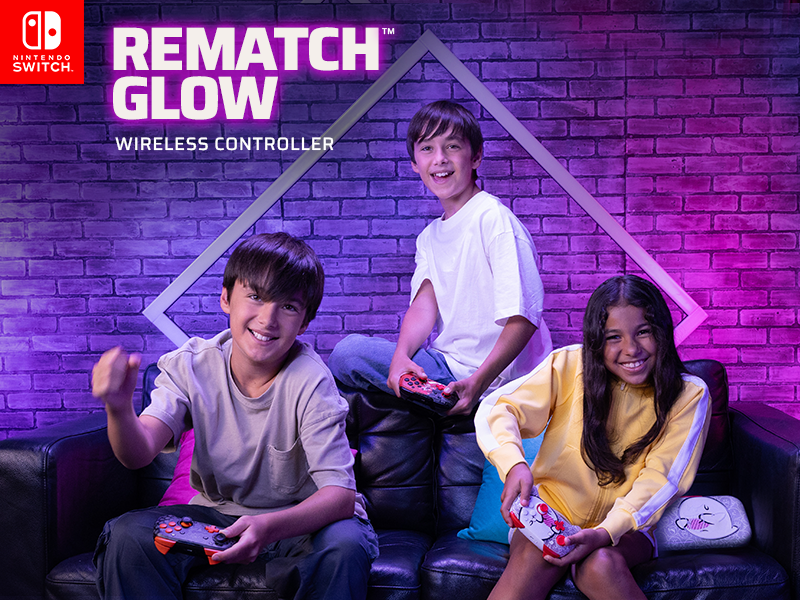 Rematch Glow Controller For Nintendo Switch (PDP/Turtle Beach)