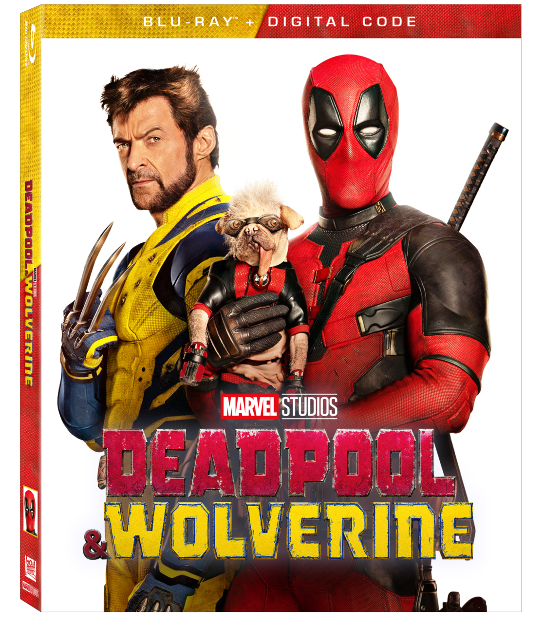 Deadpool & Wolverine Blu-Ray Combo Pack cover (Marvel Studios/Disney)