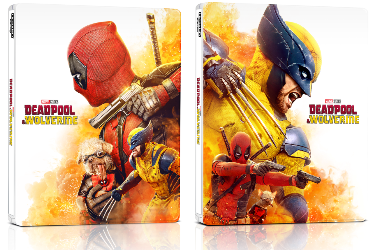 Deadpool & Wolverine 4K Ultra HD Combo Pack cover (Marvel Studios/Disney)