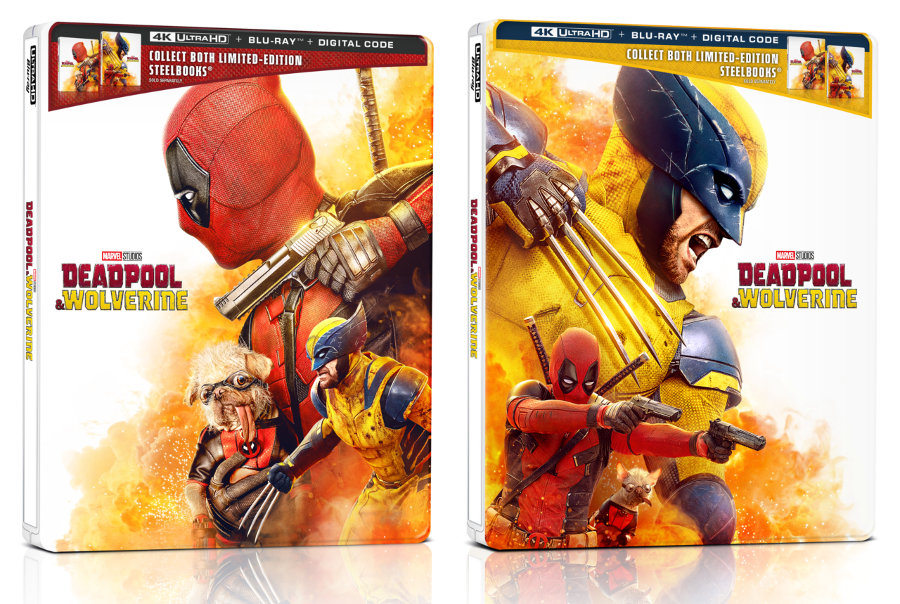 Deadpool & Wolverine 4K Ultra HD Combo Pack cover (Marvel Studios/Disney)