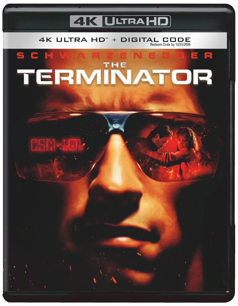 The Terminator 4K Ultra HD Combo Pack cover (Warner Bros. Discovery Home Entertainment)