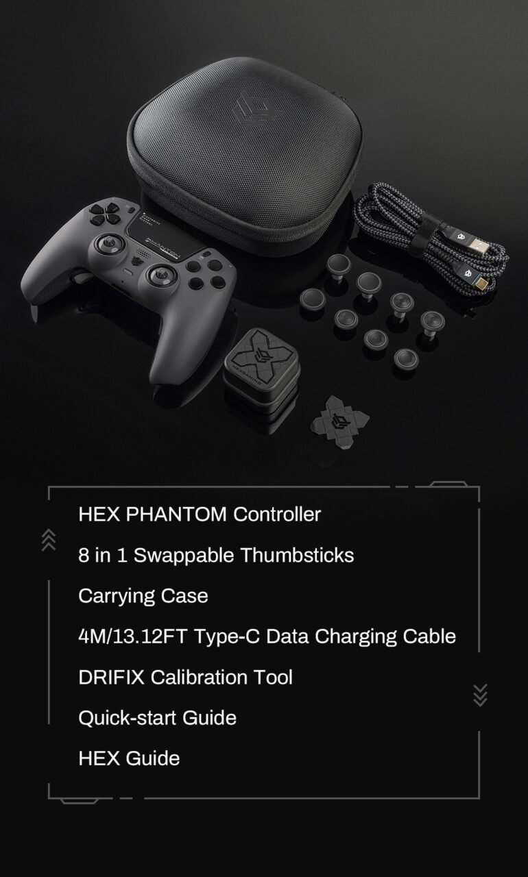 PHANTOM Gaming Pro Controller product image (HexGaming)