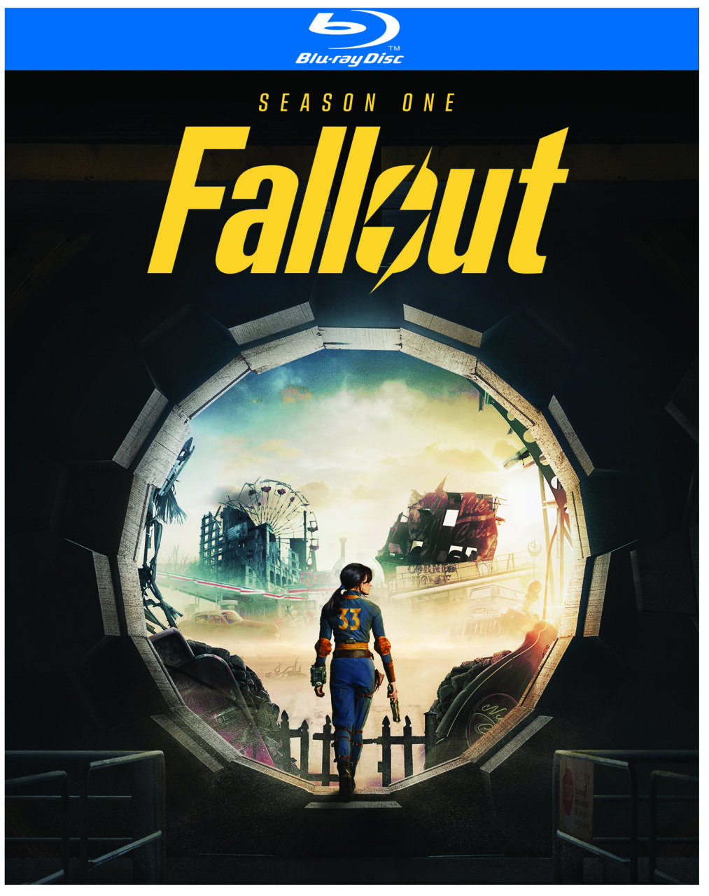 Fallout: Season One Blu-Ray Combo Pack cover (Warner Bros. Discovery Home Entertainment)