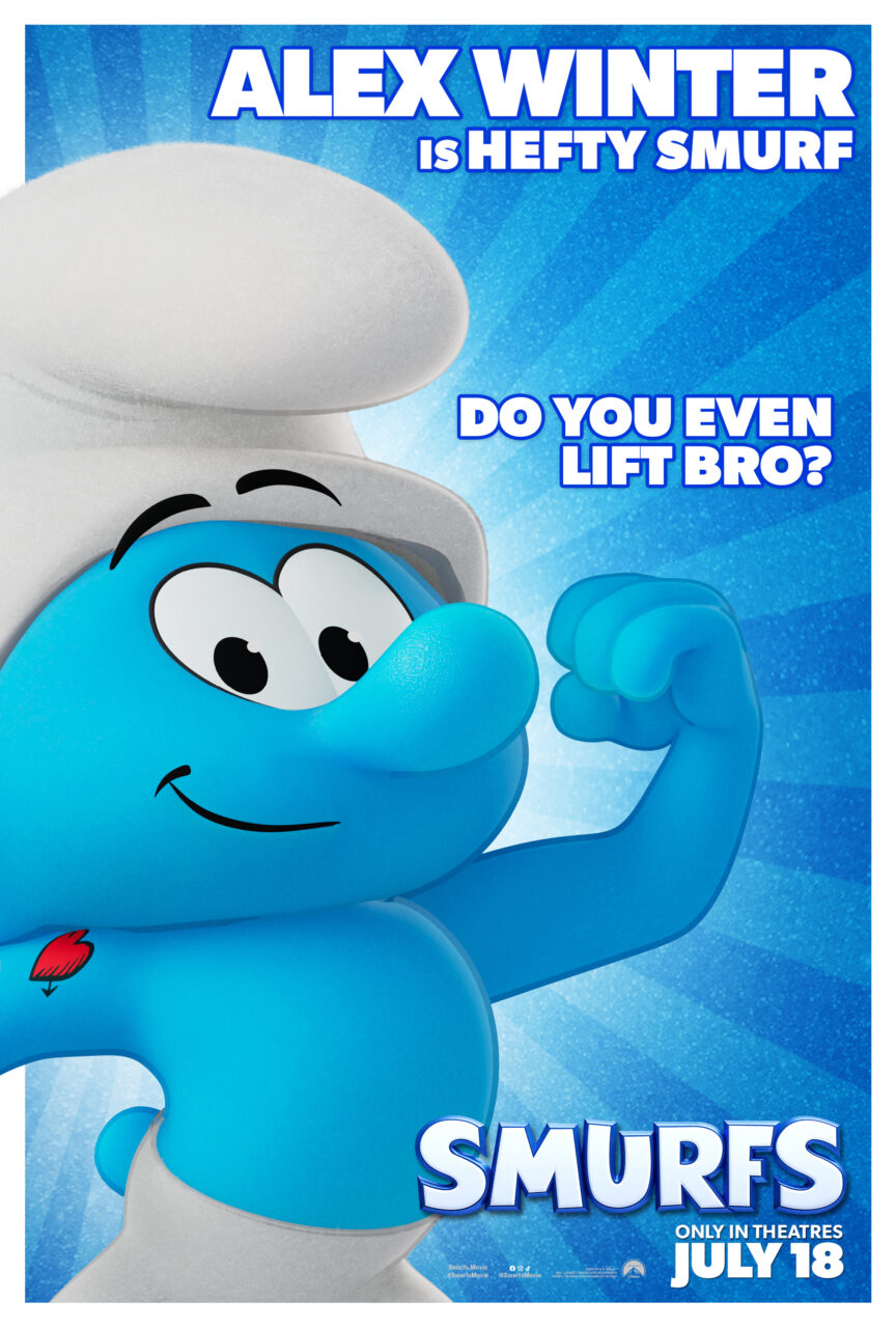 The Smurf Movie character poster (Paramount Pictures)