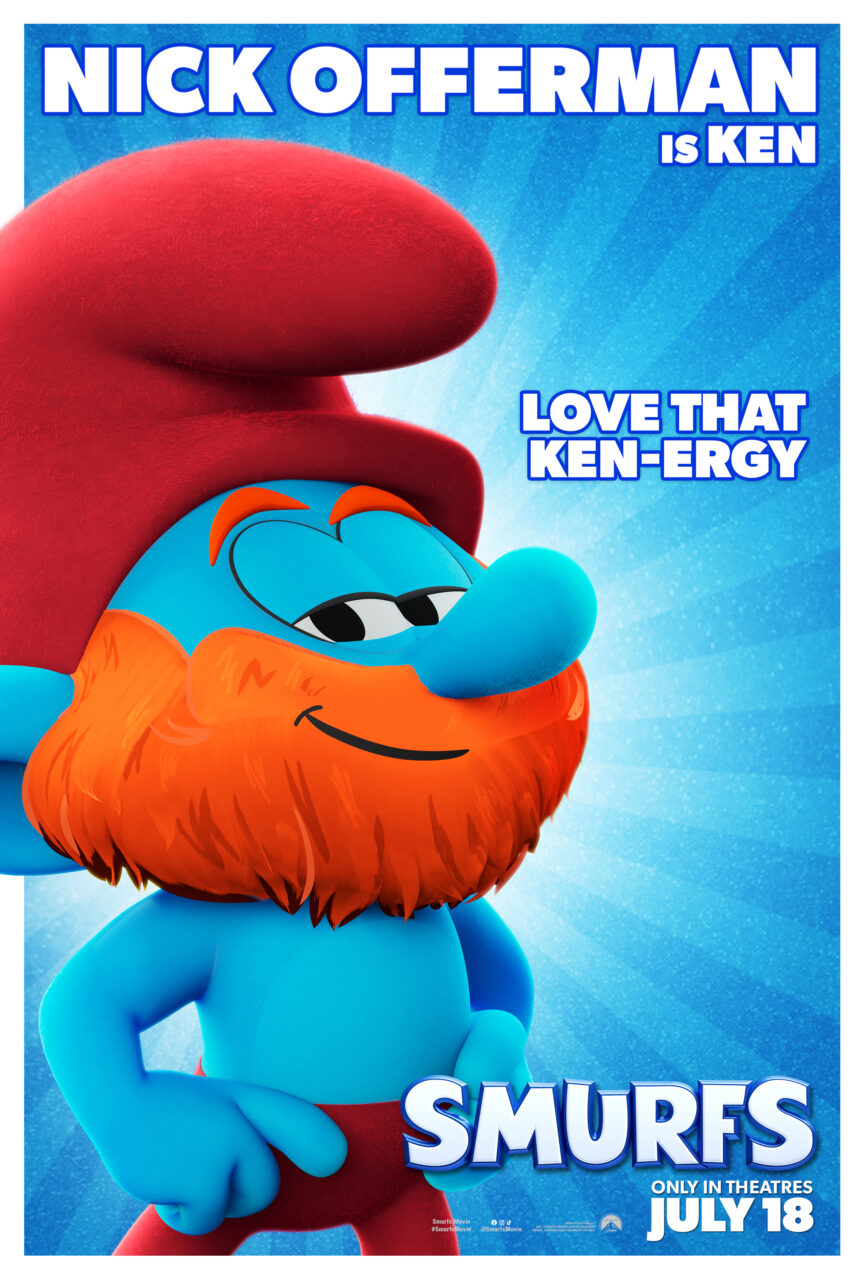 The Smurf Movie character poster (Paramount Pictures)
