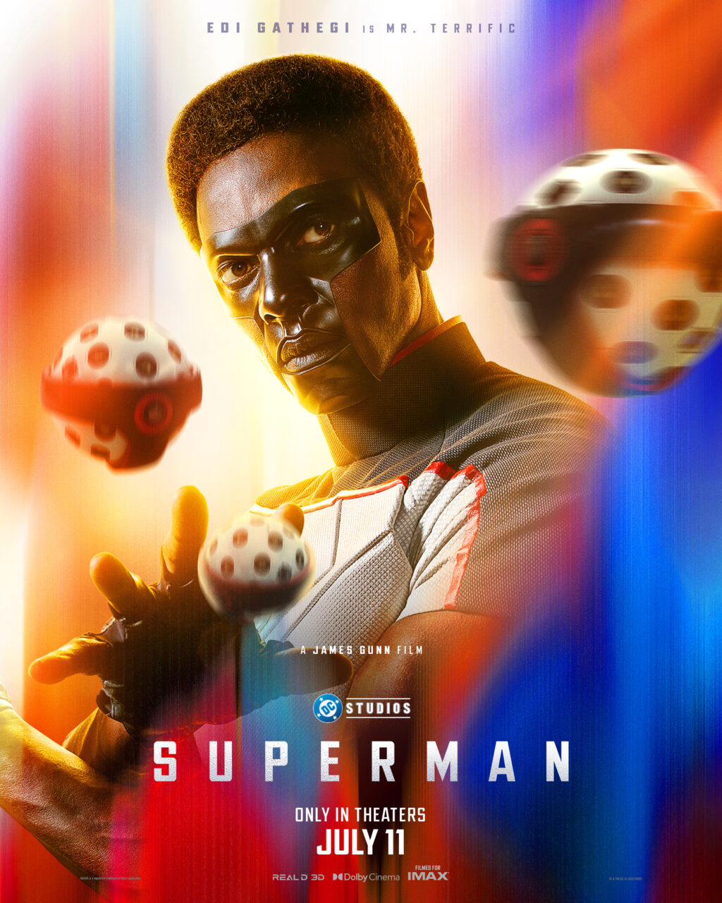 Superman character poster (DC/Warner Bros. Discovery Pictures)