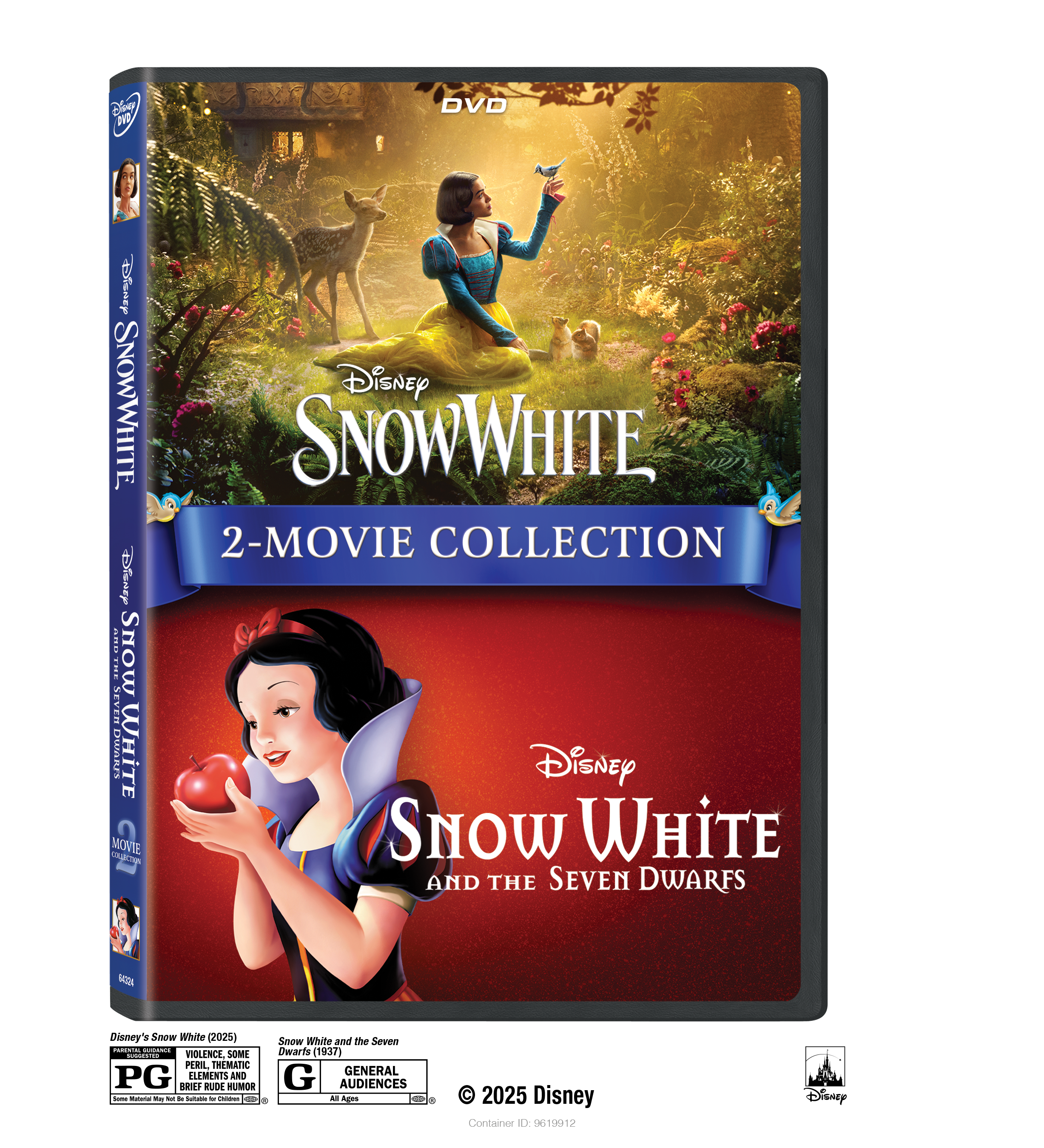 Snow White 2-Movie Collection cover (Disney Home Entertainment)