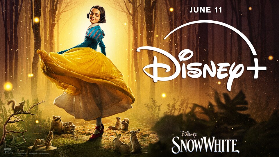 Snow White graphic (Disney+)