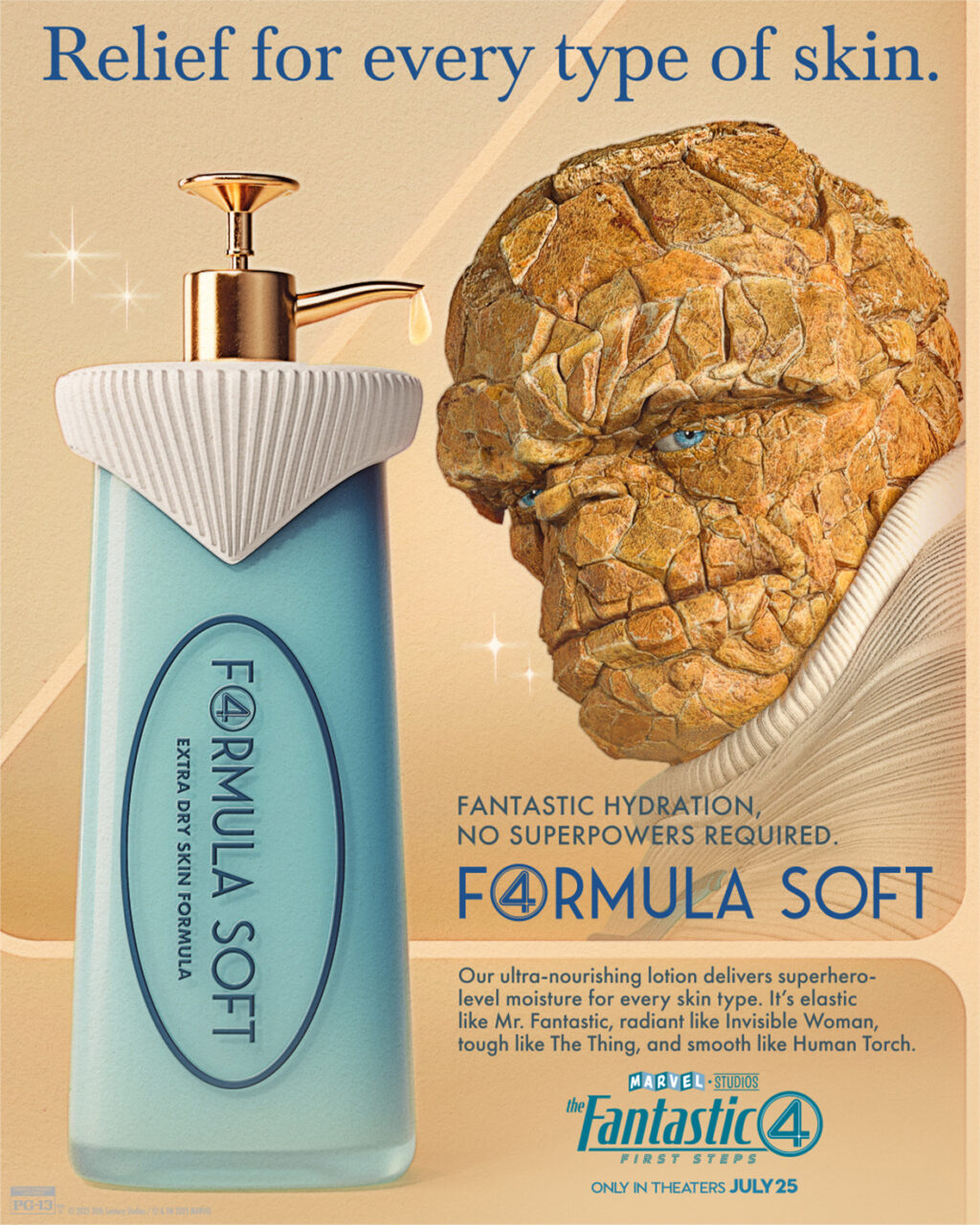 The Fantastic Four: First Steps character poster (Marvel Studios)