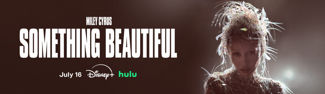 Miley Cyrus: Something Beautiful key art (Disney+/Hulu)