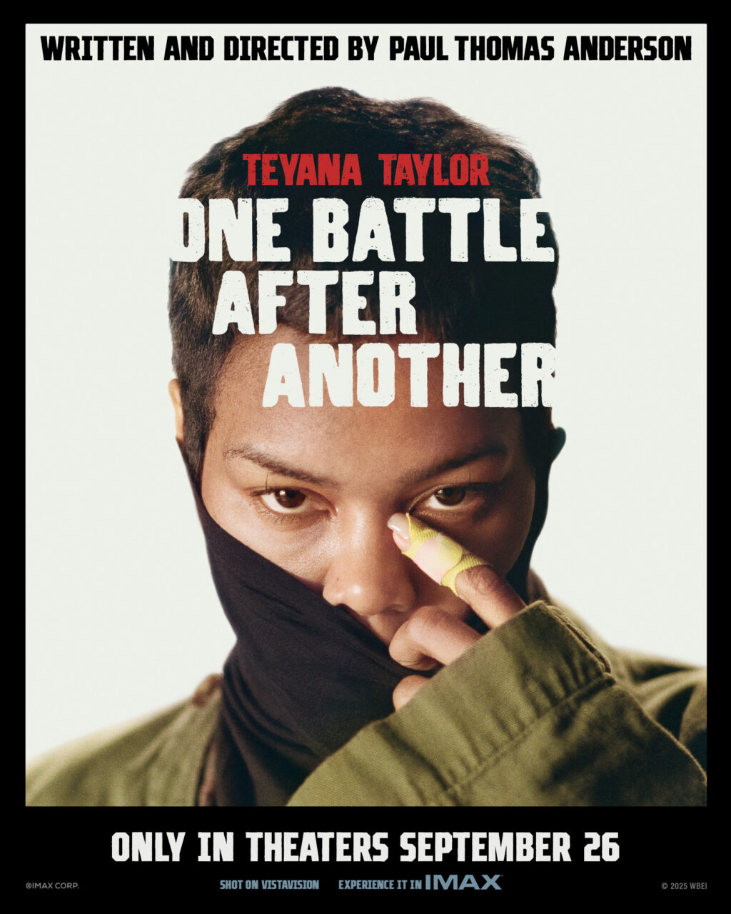 One Battle After Another character poster (Warner Bros. Pictures)