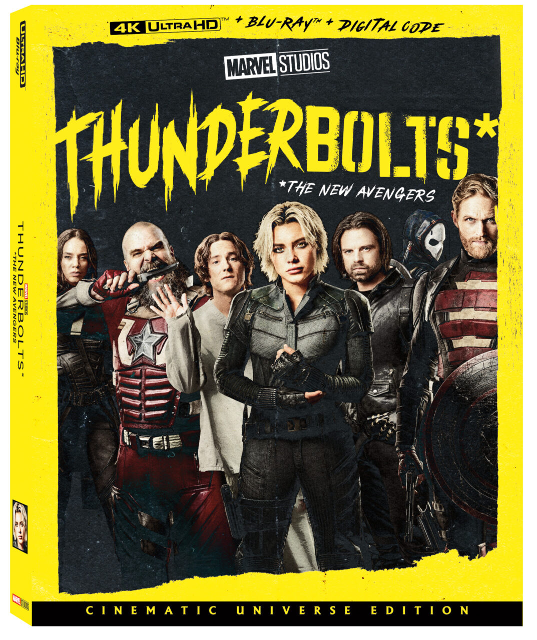 Thunderbolts* The New Avengers 4K Ultra HD Combo Pack cover (Marvel Studios)