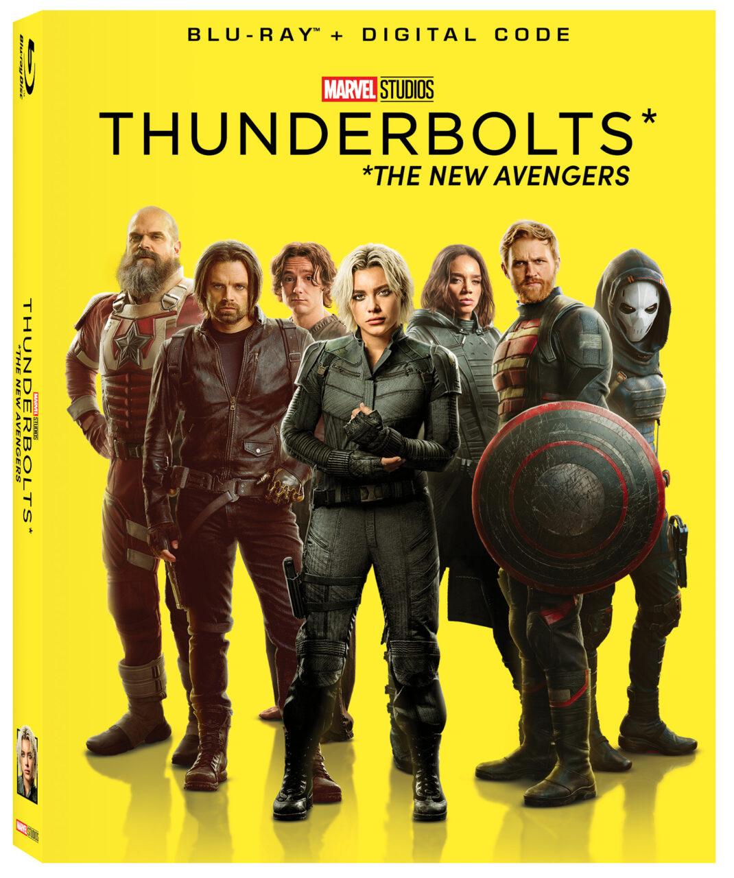 Thunderbolts* The New Avengers Blu-Ray Combo Pack cover (Marvel Studios)