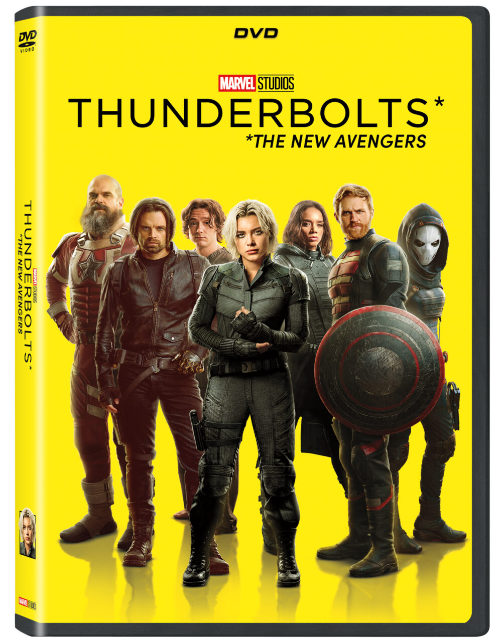 Thunderbolts* The New Avengers DVD Combo Pack cover (Marvel Studios)