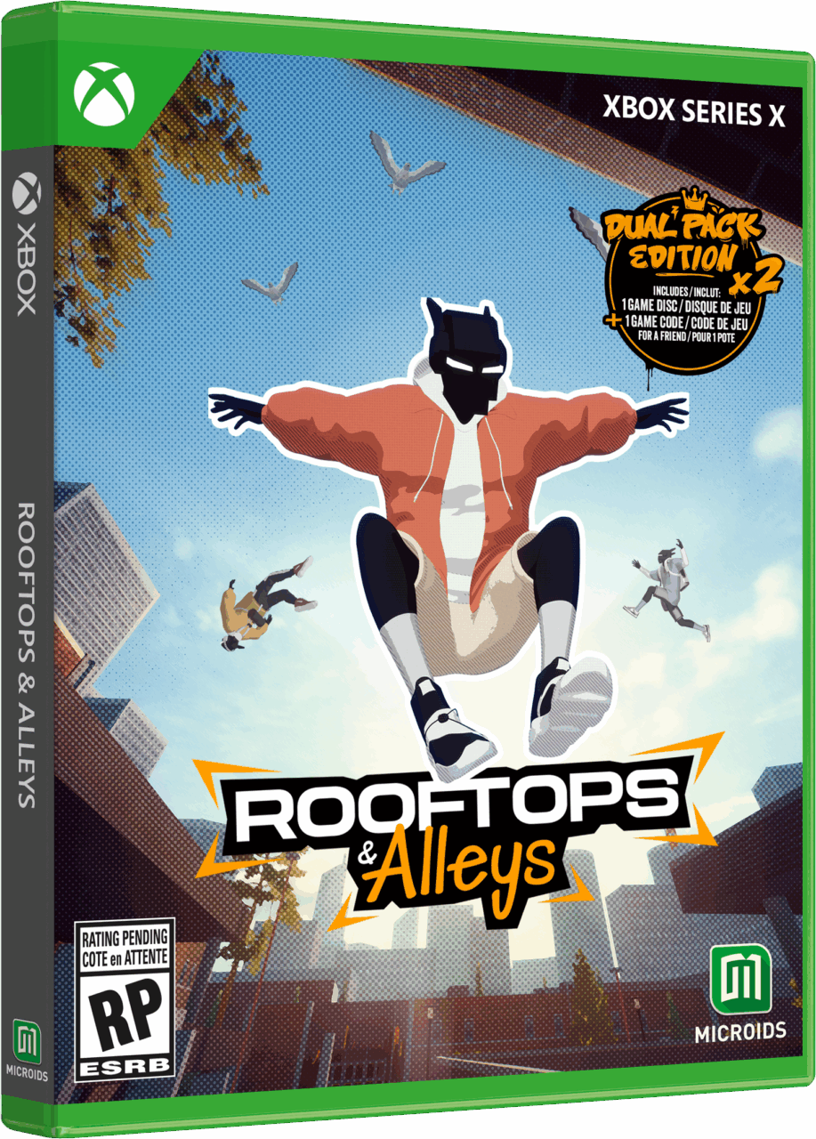 Rooftops & Alleys Xbox Series cover (Microids)