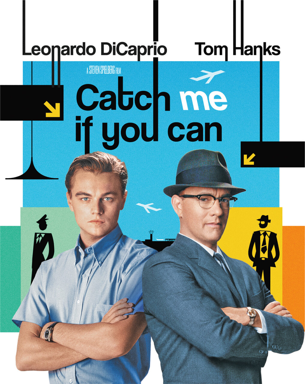 Catch Me If You Can 4K UHD Steelbook cover (Alliance Home Entertainment)