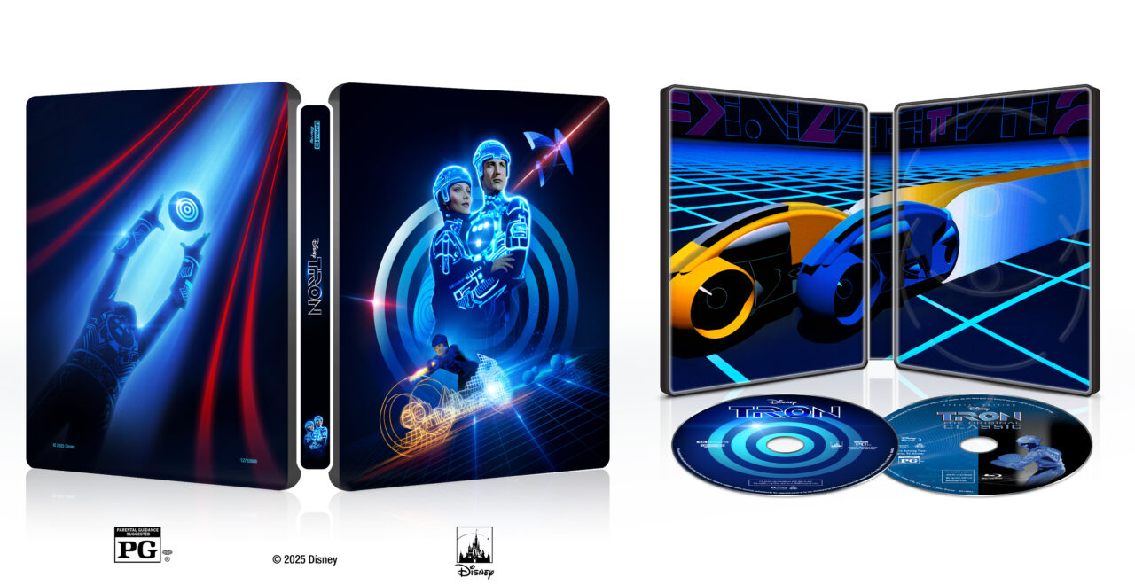 Tron 4K Ultra HD Steelbook cover (Disney Studios Home Entertainment)