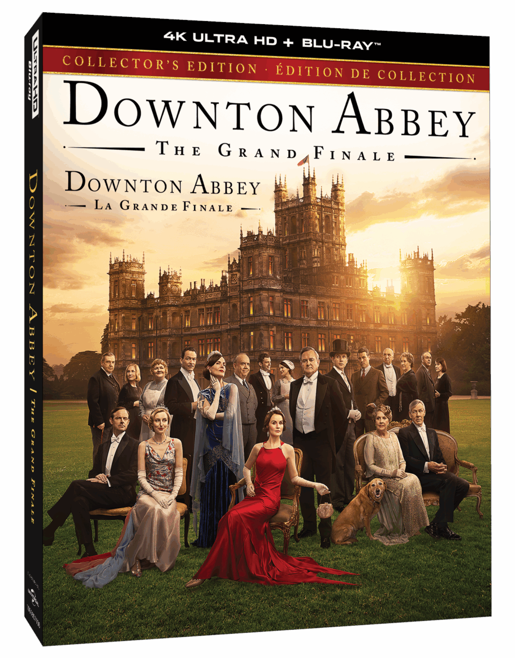 Downton Abbey: The Grand Finale 4K Ultra HD Collector's Edition Combo Pack cover (Universal Pictures Home Entertainment)