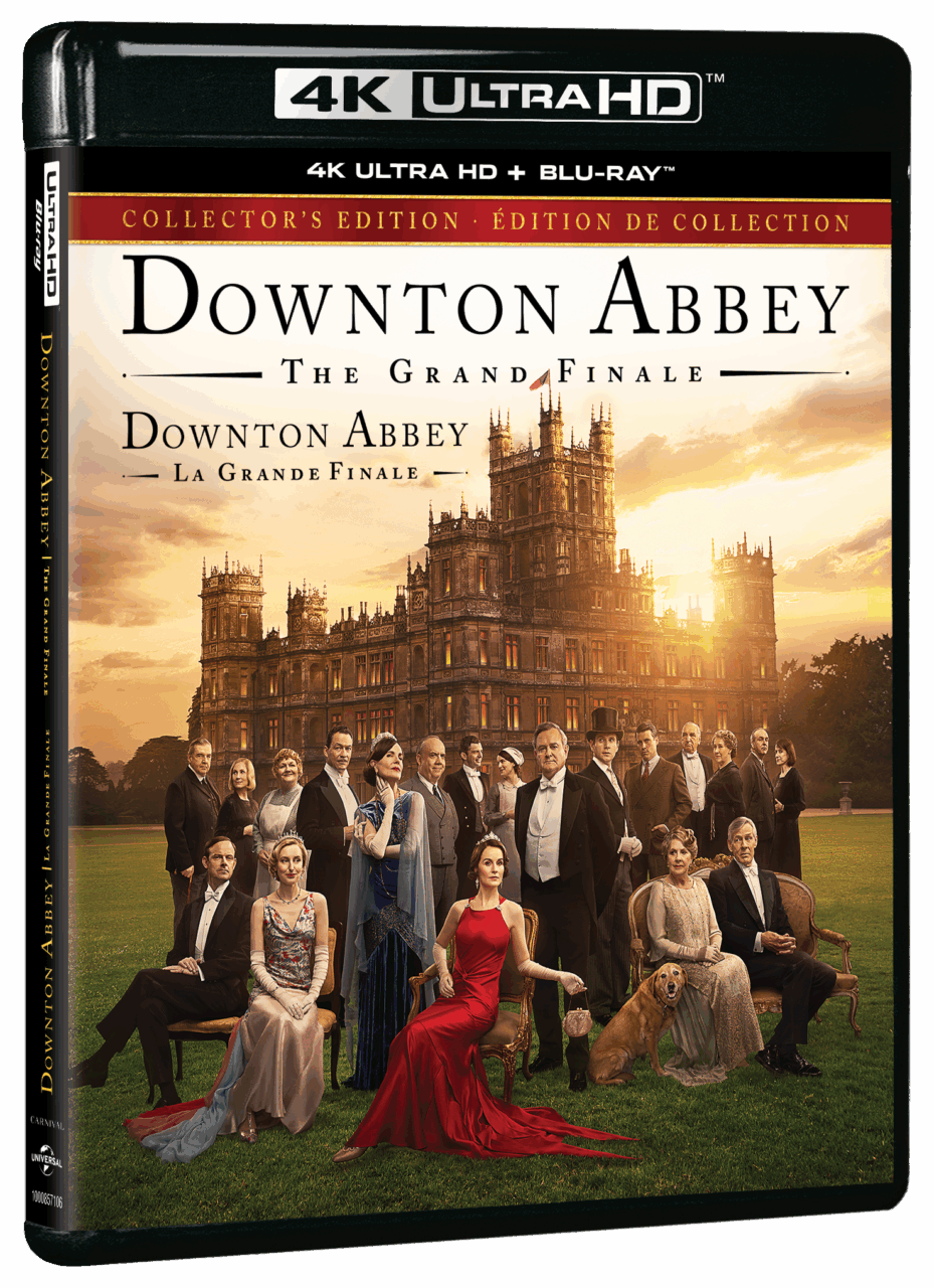 Downton Abbey: The Grand Finale 4K Ultra HD Collector's Edition Combo Pack cover (Universal Pictures Home Entertainment)