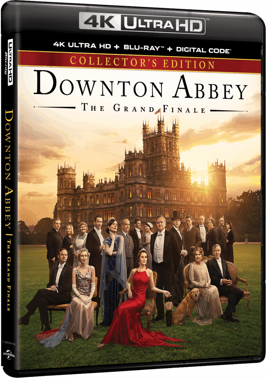 Downton Abbey: The Grand Finale 4K Ultra HD Collector's Edition Combo Pack cover (Universal Pictures Home Entertainment)
