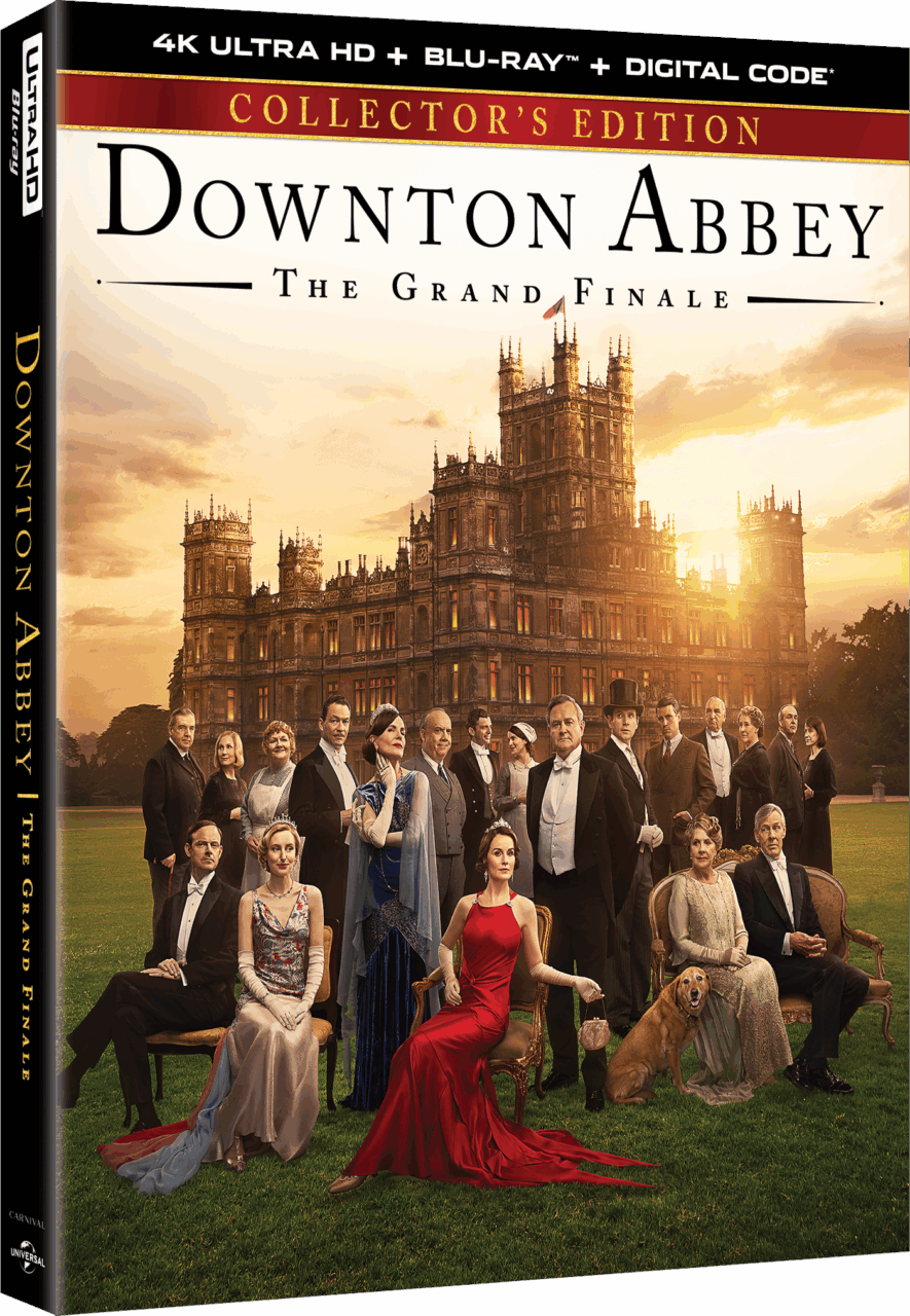 Downton Abbey: The Grand Finale 4K Ultra HD Collector's Edition Combo Pack cover (Universal Pictures Home Entertainment)