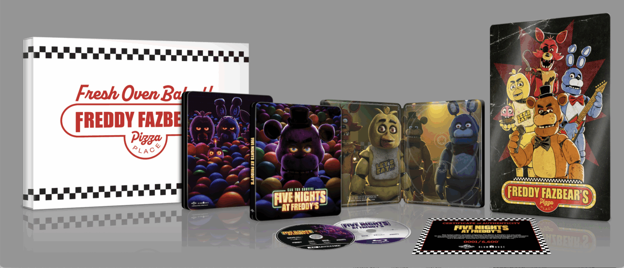 Five Nights At Freddy's: The Ultimate Collector's Edition 4K Ultra HD cover (Universal Pictures Home Entertainment)