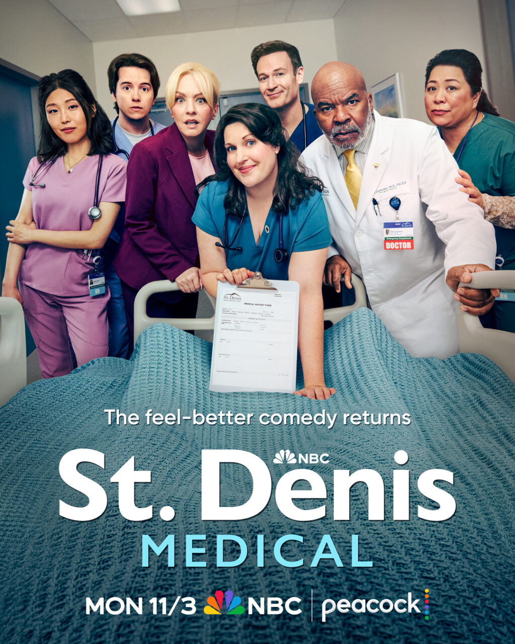 St. Denis Medical Season 2 key art (NBC)