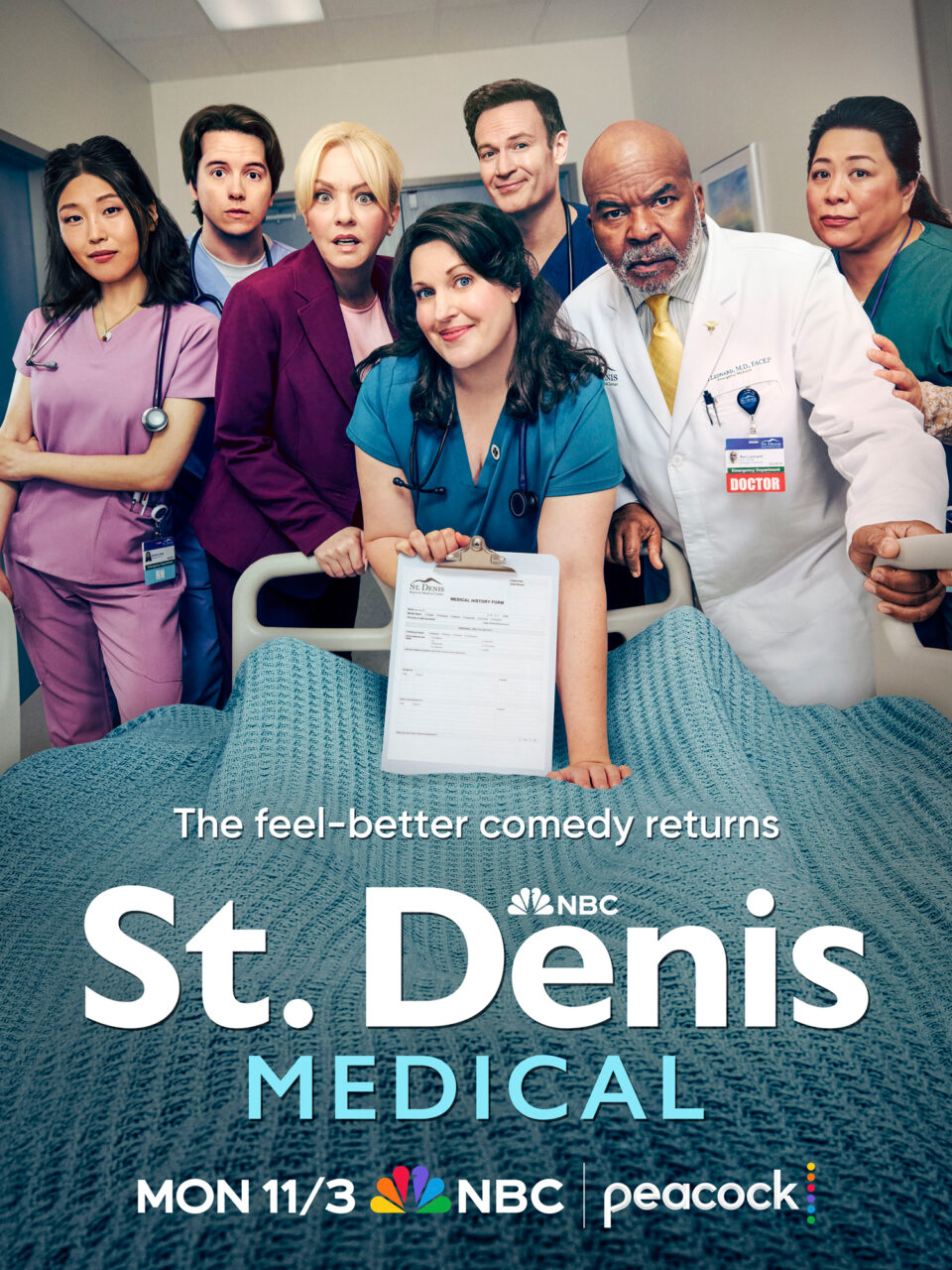 St. Denis Medical Season 2 key art (NBC)