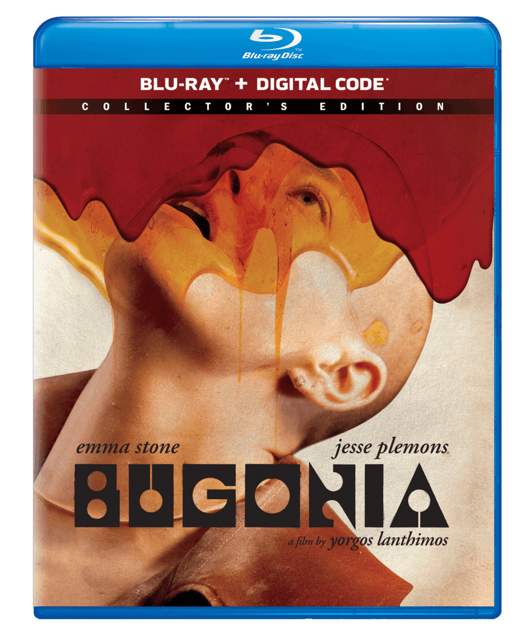Bugonia Blu-Ray Combo Pack cover (Universal Pictures Home Entertainment)