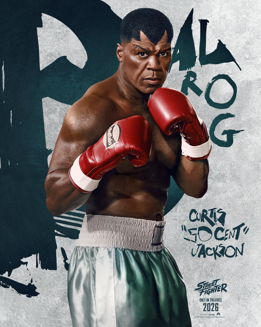 Street Fighter character poster (Legendary Entertainment/CAPCOM)