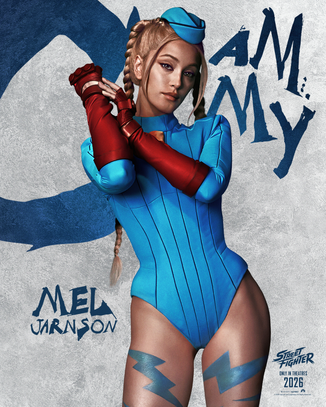 Street Fighter character poster (Legendary Entertainment/CAPCOM)