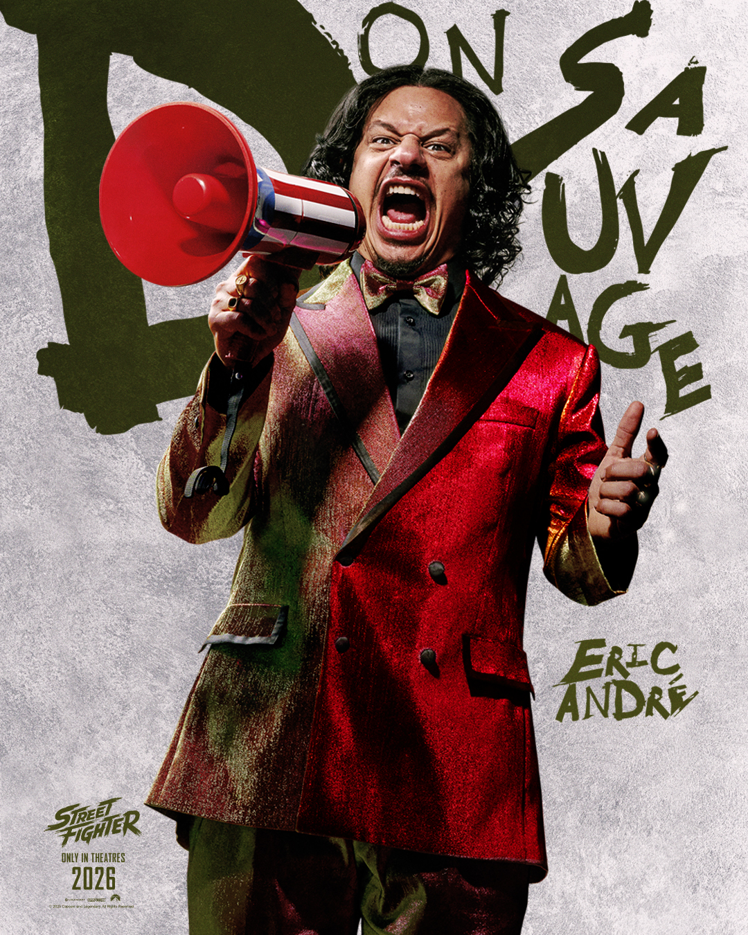 Street Fighter character poster (Legendary Entertainment/CAPCOM)