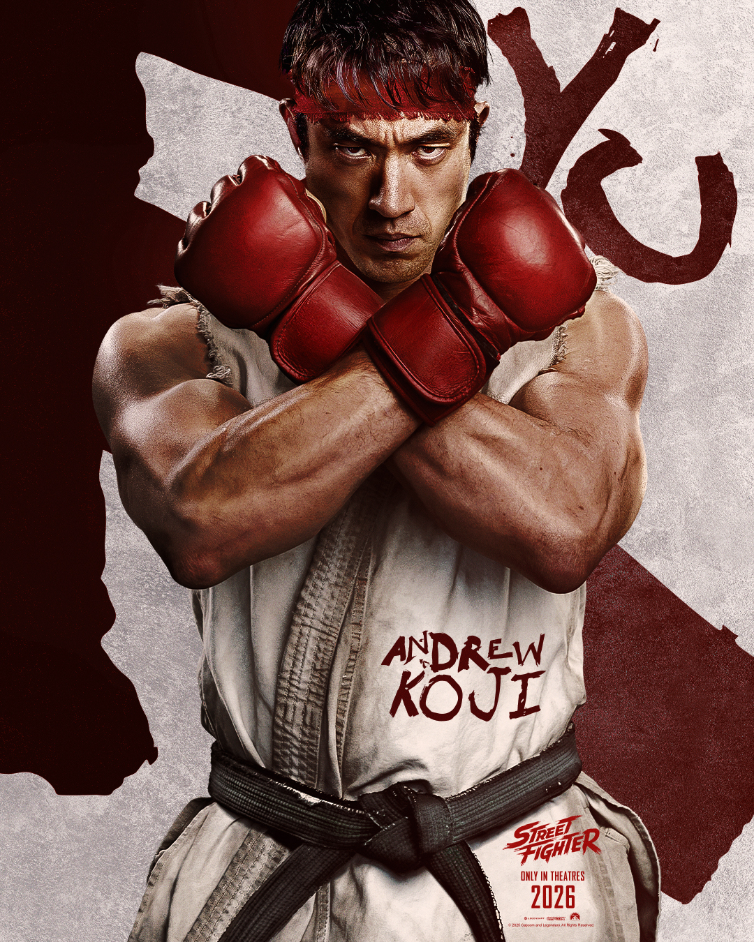 Street Fighter character poster (Legendary Entertainment/CAPCOM)