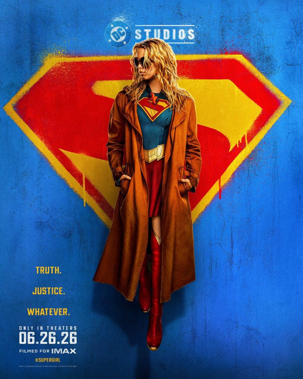 Supergirl poster (DC Studios/Warner Bros. Studios)