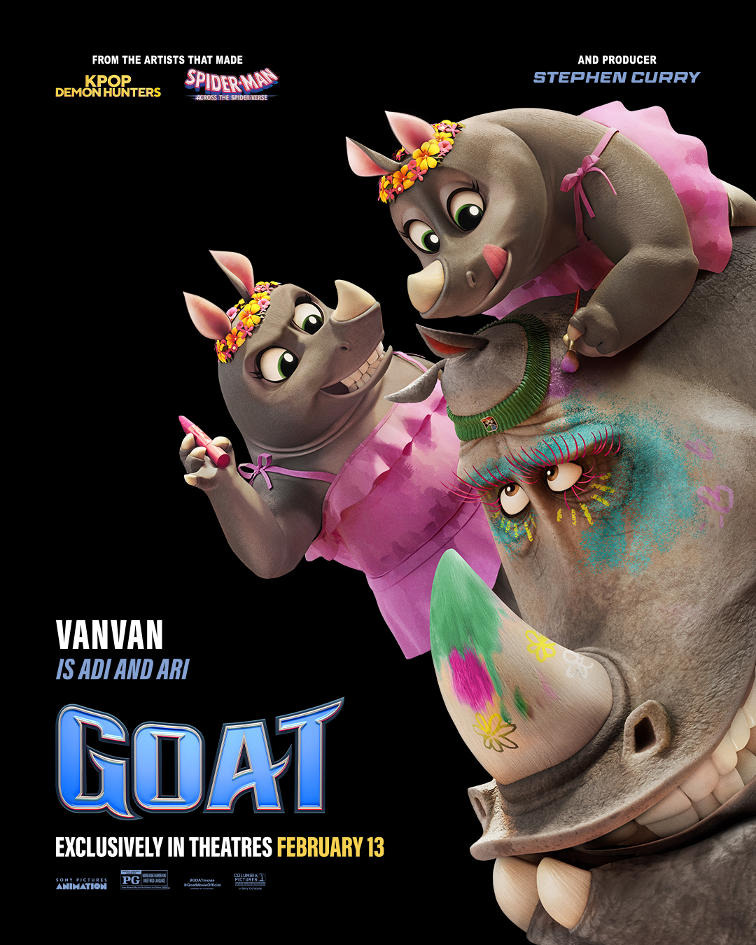 GOAT Character Poster (Sony Pictures Animation)