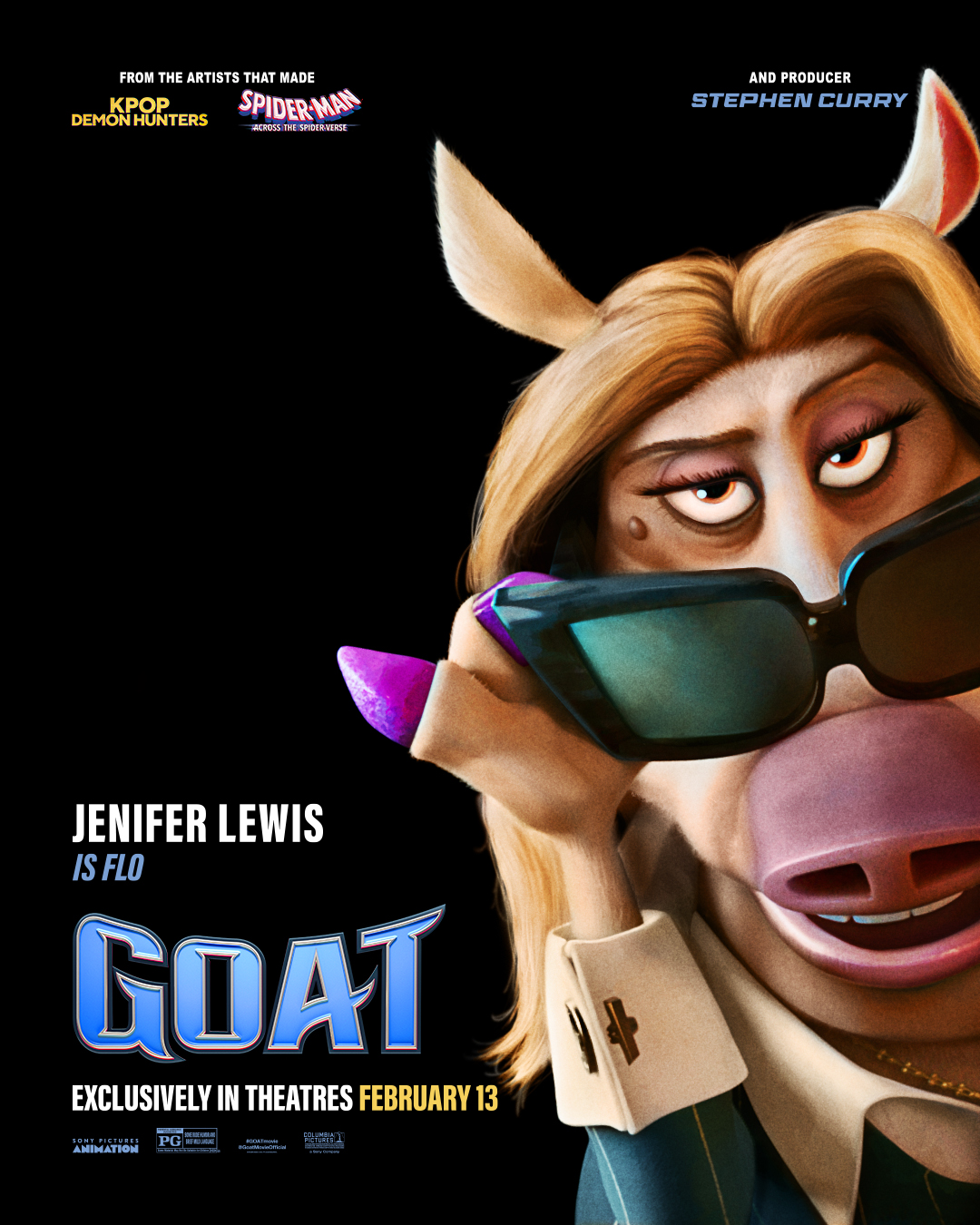 GOAT Character Poster (Sony Pictures Animation)