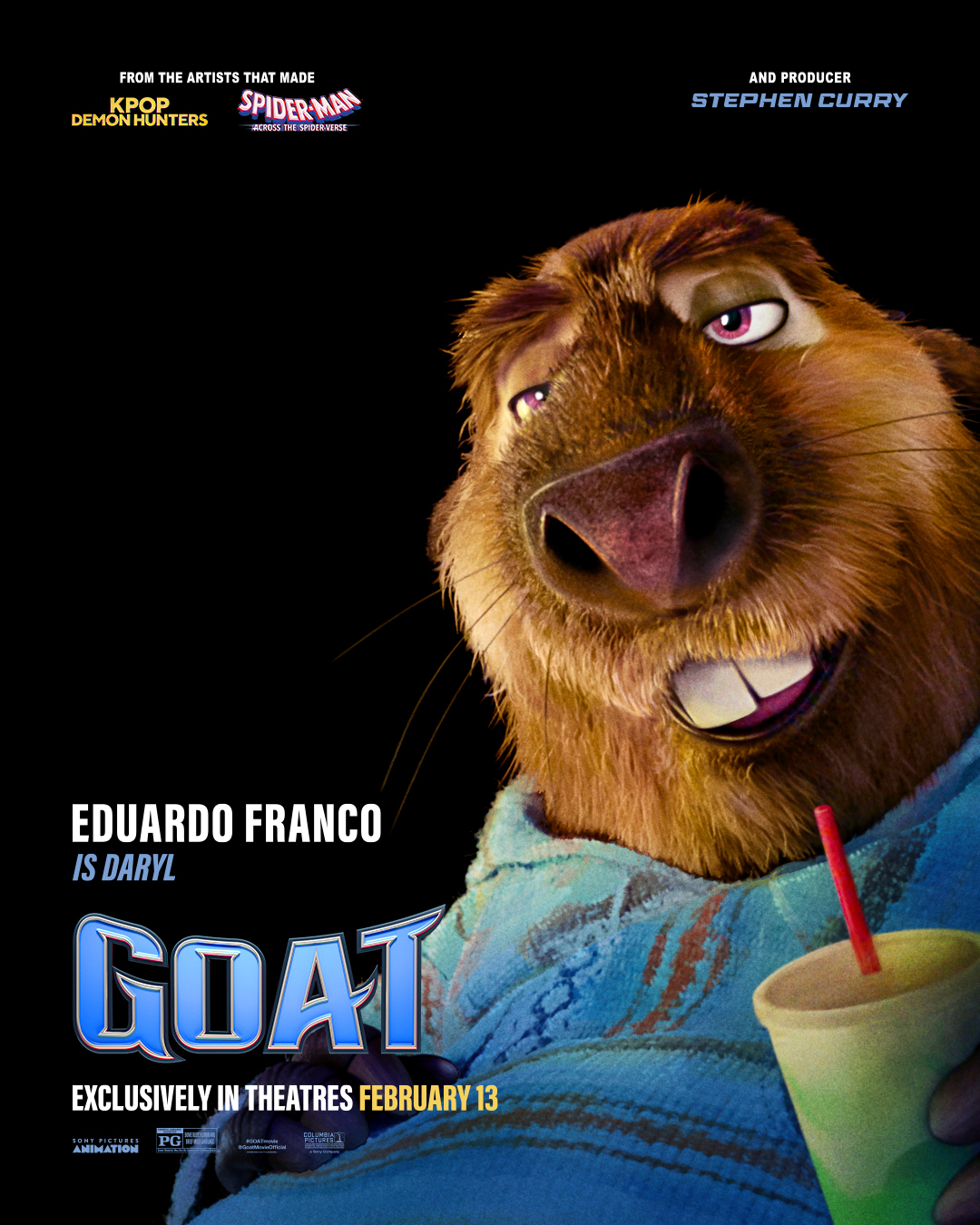 GOAT Character Poster (Sony Pictures Animation)