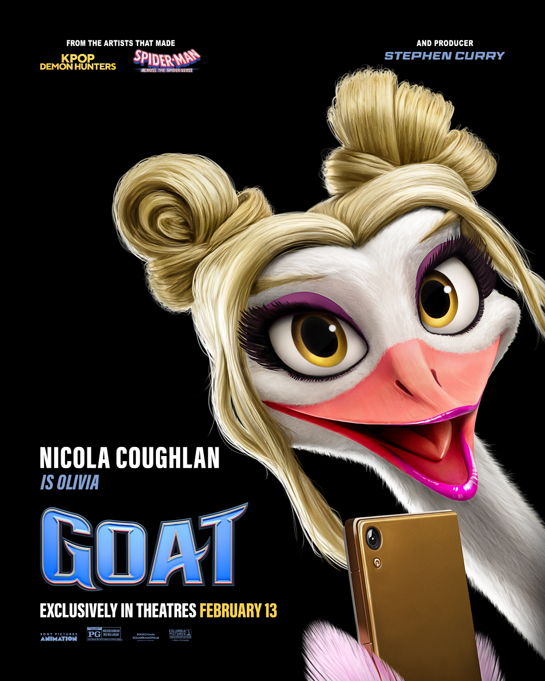 GOAT Character Poster (Sony Pictures Animation)