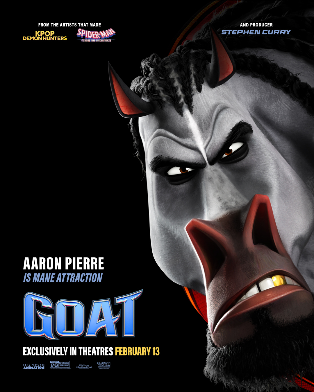 GOAT Character Poster (Sony Pictures Animation)