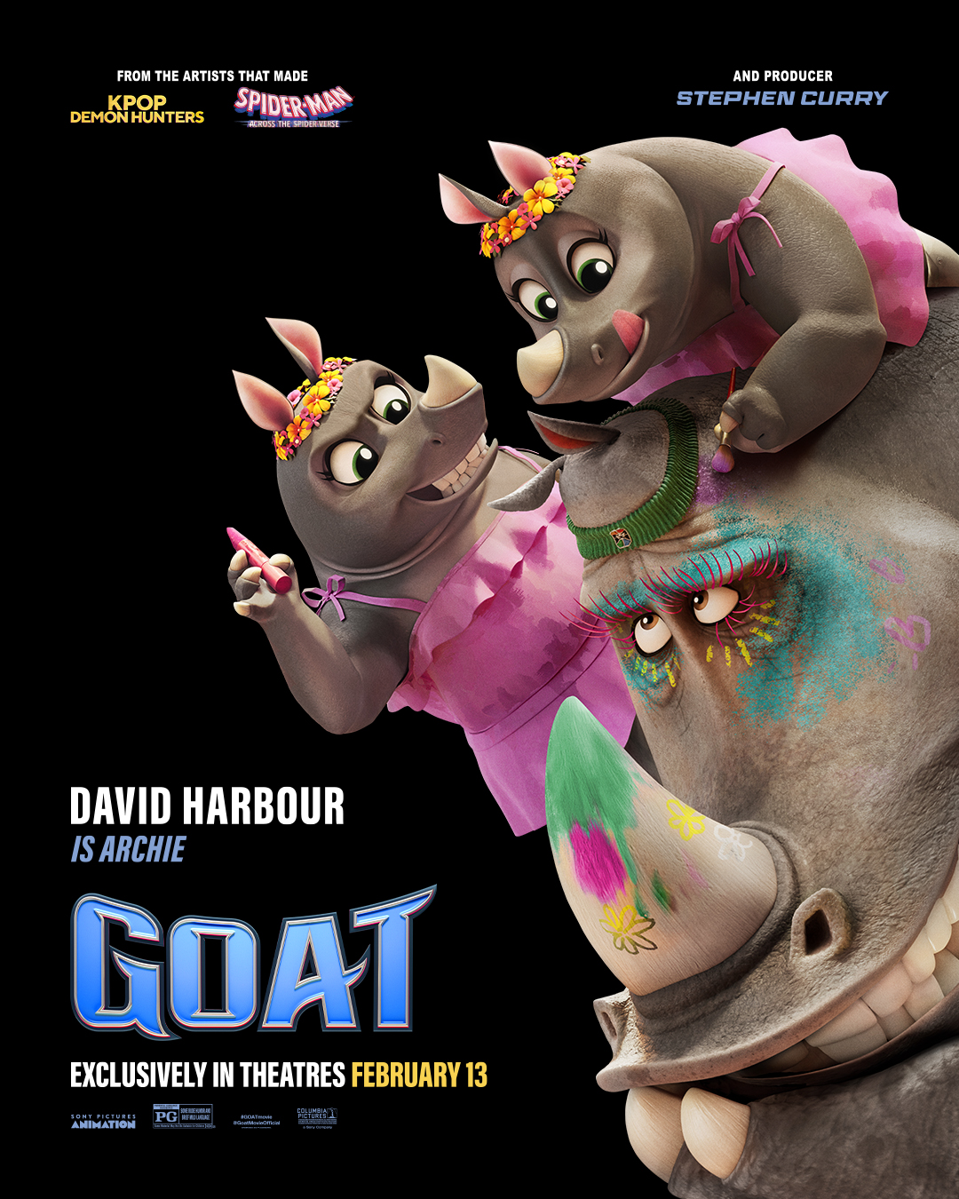 GOAT Character Poster (Sony Pictures Animation)