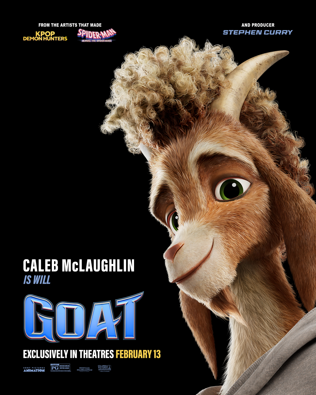 GOAT Character Poster (Sony Pictures Animation)