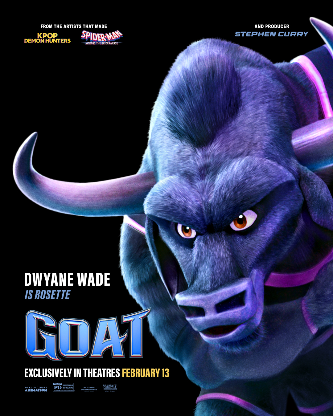 GOAT Character Poster (Sony Pictures Animation)