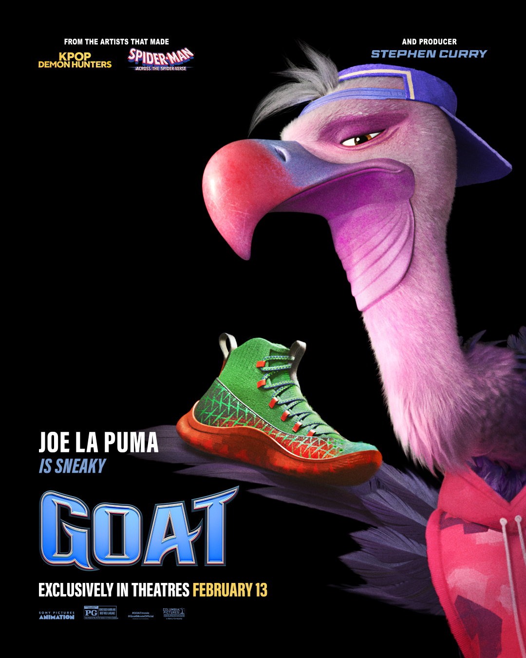 GOAT Character Poster (Sony Pictures Animation)
