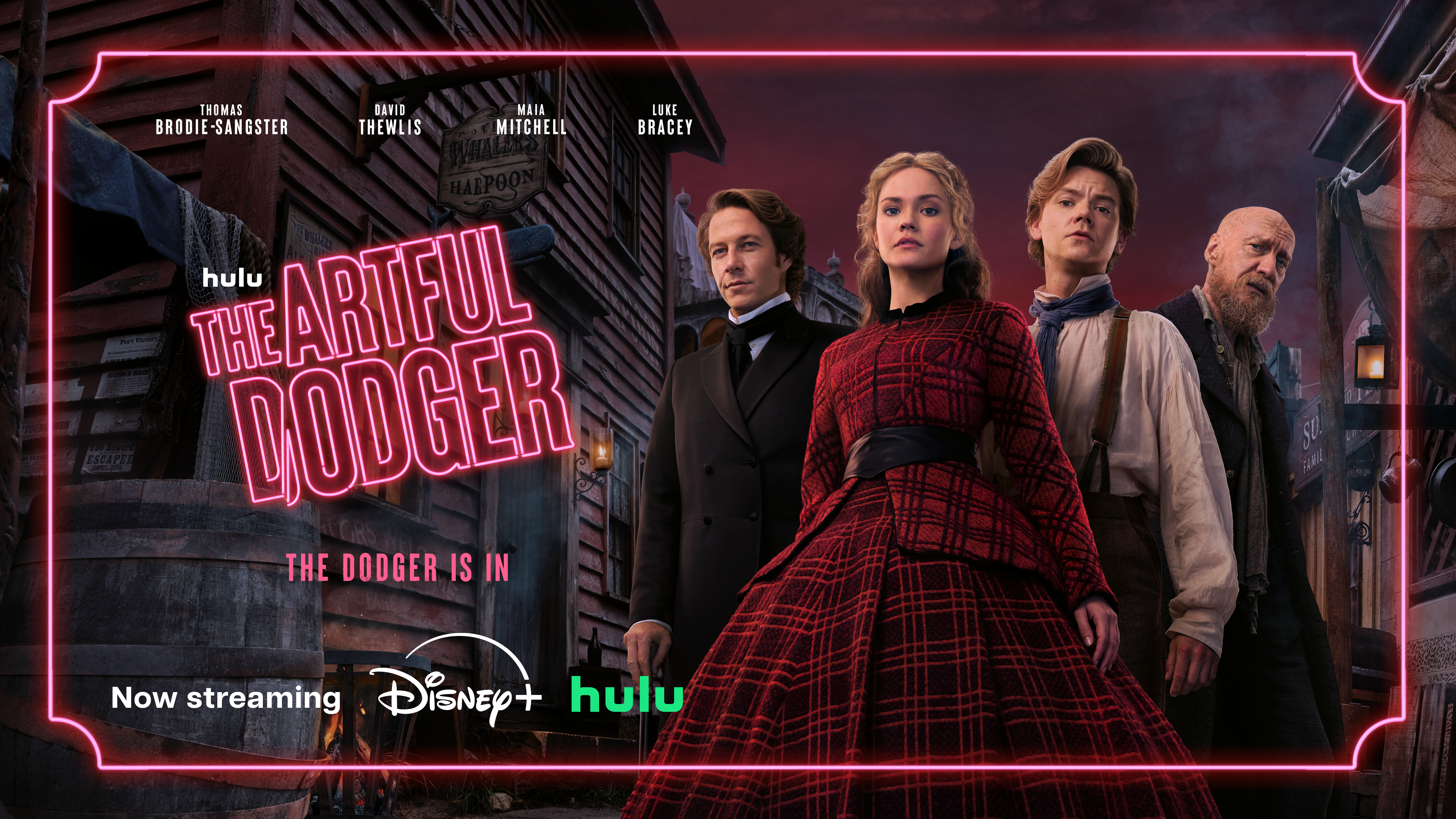 The Artful Dodger Season 2 key art (Hulu)